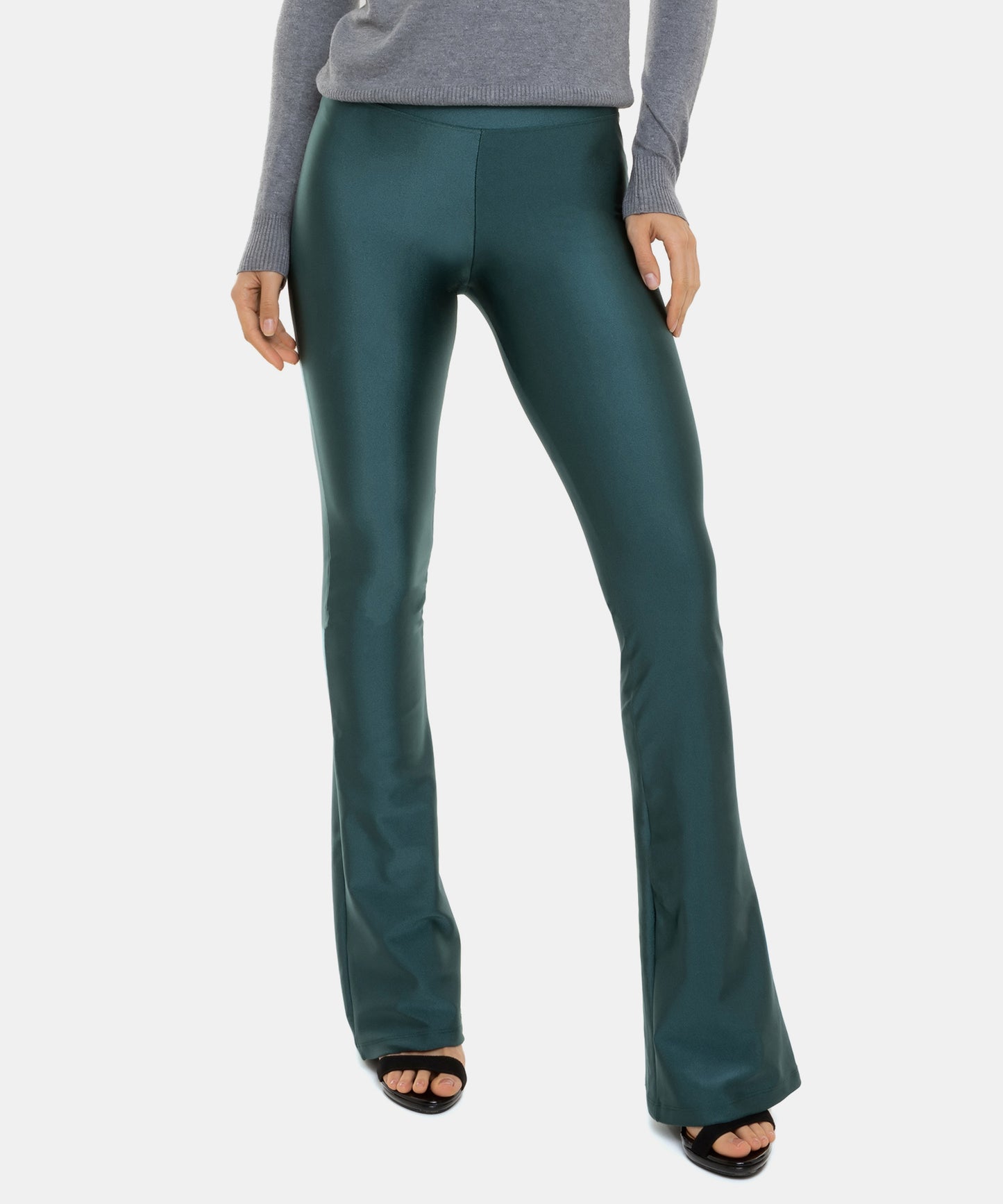 Calça Fit Flare Verde